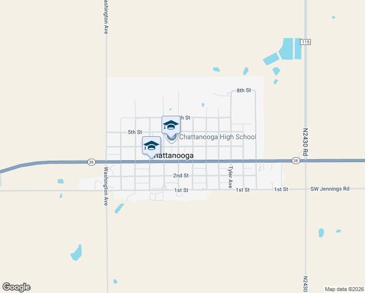 map of restaurants, bars, coffee shops, grocery stores, and more near 507 4th Street in Chattanooga