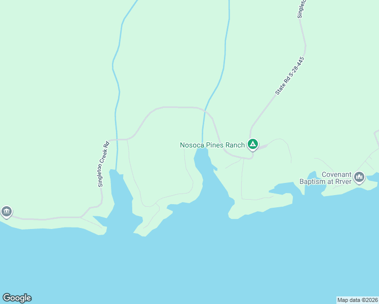 map of restaurants, bars, coffee shops, grocery stores, and more near 2236 White Heron Road in Kershaw County