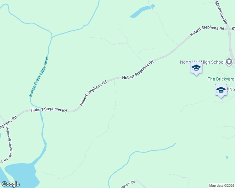 map of restaurants, bars, coffee shops, grocery stores, and more near 6019 Old Howser Mill Road in Gainesville