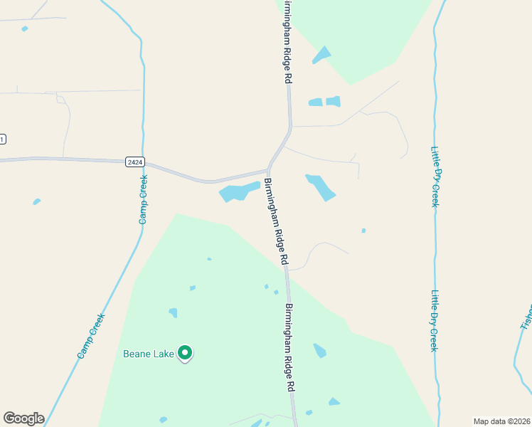 map of restaurants, bars, coffee shops, grocery stores, and more near 218 Birmingham Ridge Road in Guntown
