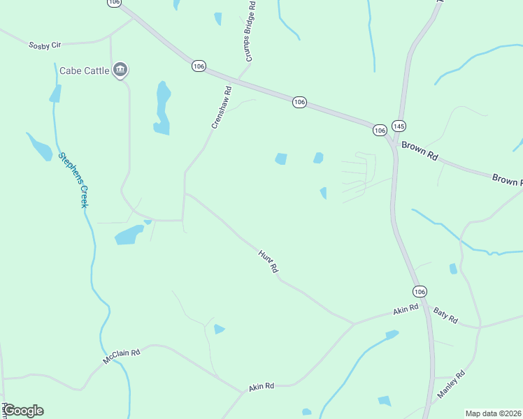 map of restaurants, bars, coffee shops, grocery stores, and more near 568 Hunt Road in Martin