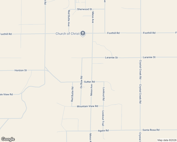 map of restaurants, bars, coffee shops, grocery stores, and more near 9372 Mesa Road in Lucerne Valley