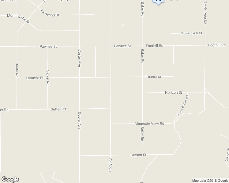 map of restaurants, bars, coffee shops, grocery stores, and more near 9409 Cody Road in Lucerne Valley