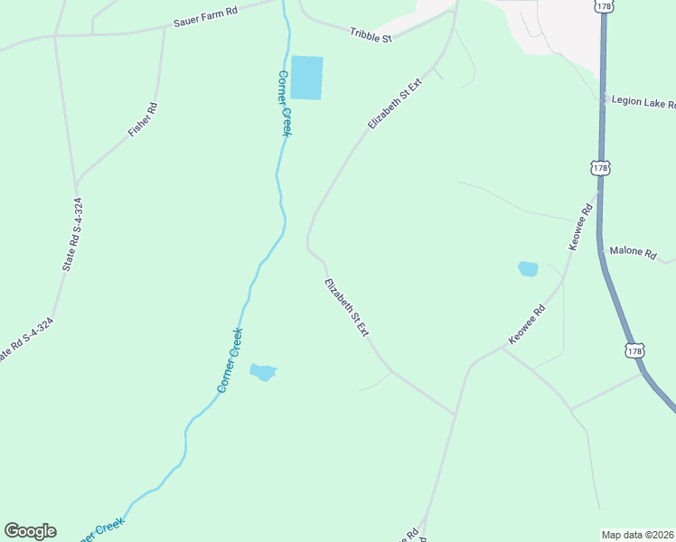 map of restaurants, bars, coffee shops, grocery stores, and more near 901 Elizabeth Saint Exd in Honea Path