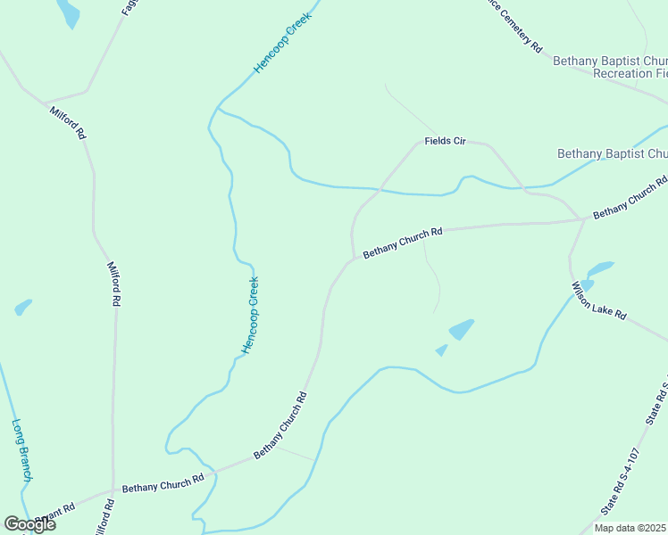 map of restaurants, bars, coffee shops, grocery stores, and more near 1339 Bethany Church Road in Belton