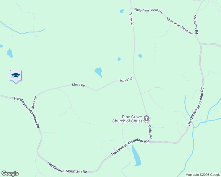 map of restaurants, bars, coffee shops, grocery stores, and more near 209 Moss Road in Fairmount