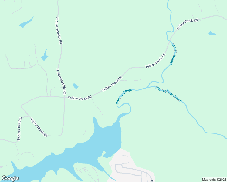 map of restaurants, bars, coffee shops, grocery stores, and more near 6421 Yellow Creek Road in Murrayville