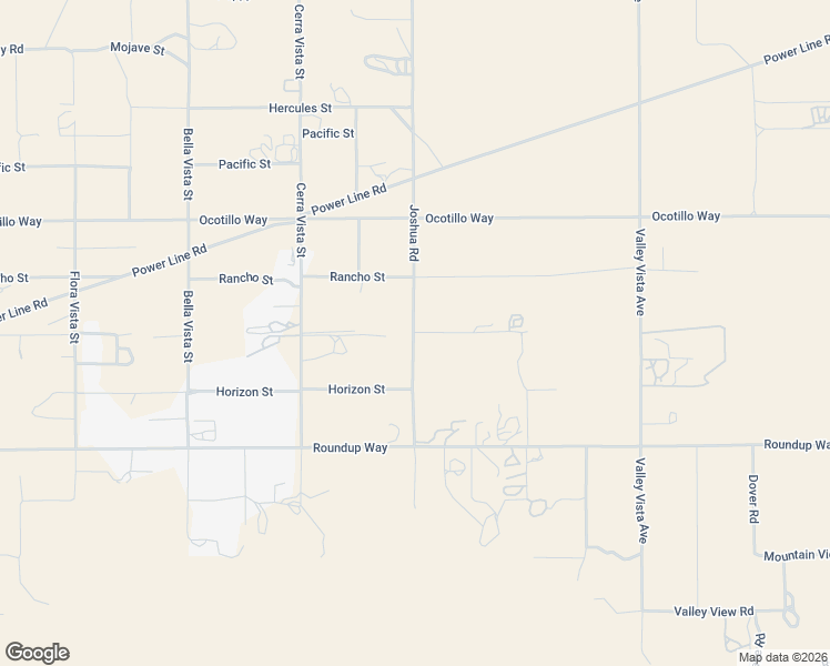map of restaurants, bars, coffee shops, grocery stores, and more near Laramie Street in San Bernardino County