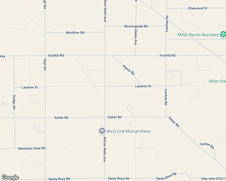 map of restaurants, bars, coffee shops, grocery stores, and more near 9475 Willow Wells Avenue in Lucerne Valley