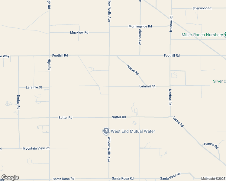 map of restaurants, bars, coffee shops, grocery stores, and more near 9475 Willow Wells Avenue in Lucerne Valley