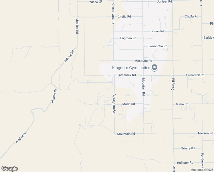 map of restaurants, bars, coffee shops, grocery stores, and more near 453 Canyon Road in Pinon Hills