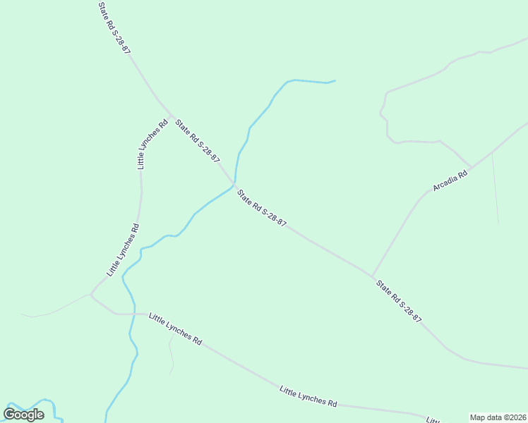 map of restaurants, bars, coffee shops, grocery stores, and more near 2802 State Road S-28-87 in Bethune