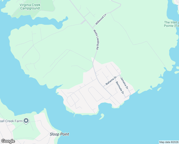 map of restaurants, bars, coffee shops, grocery stores, and more near 1702 Watts Landing Road in Hampstead