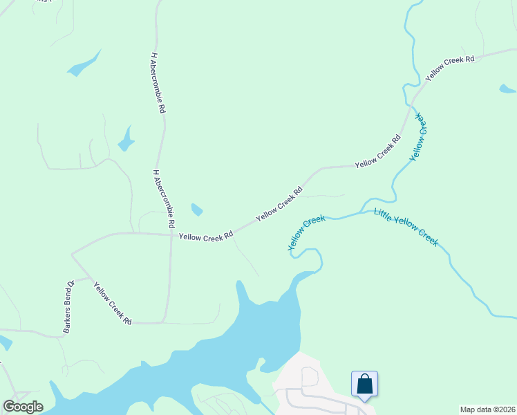map of restaurants, bars, coffee shops, grocery stores, and more near 6436 Yellow Creek Road in Murrayville