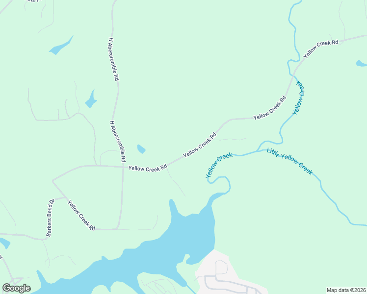 map of restaurants, bars, coffee shops, grocery stores, and more near 6436 Yellow Creek Road in Murrayville