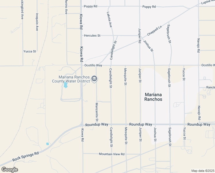 map of restaurants, bars, coffee shops, grocery stores, and more near 9564 Candlelight Street in Apple Valley