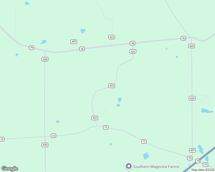 map of restaurants, bars, coffee shops, grocery stores, and more near 405 County Road 422 in Fyffe