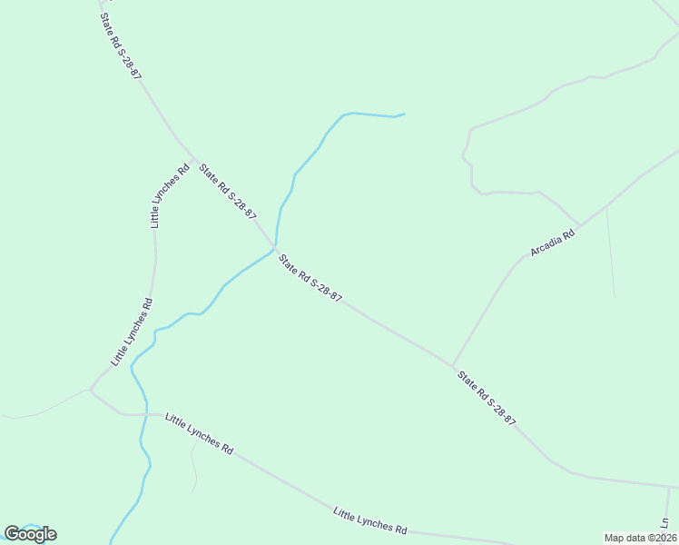 map of restaurants, bars, coffee shops, grocery stores, and more near 2788 State Road S-28-87 in Bethune