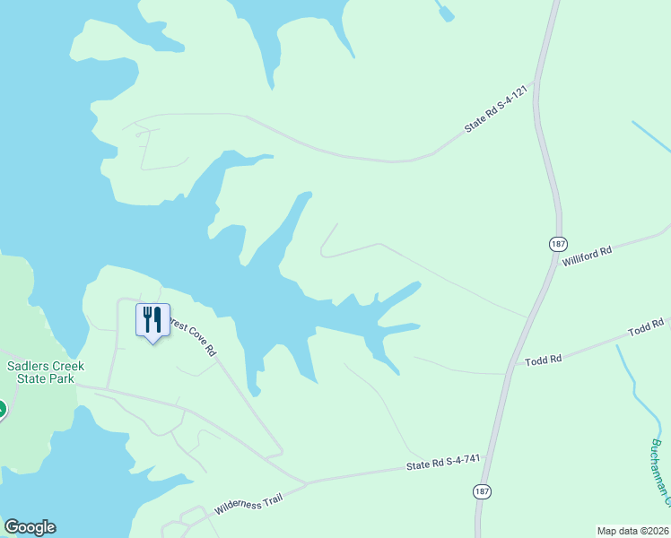 map of restaurants, bars, coffee shops, grocery stores, and more near 1017 Pintail Point in Anderson