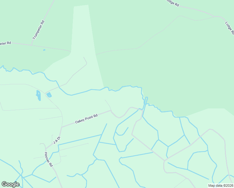map of restaurants, bars, coffee shops, grocery stores, and more near 480 Oakey Point Road in Hampstead