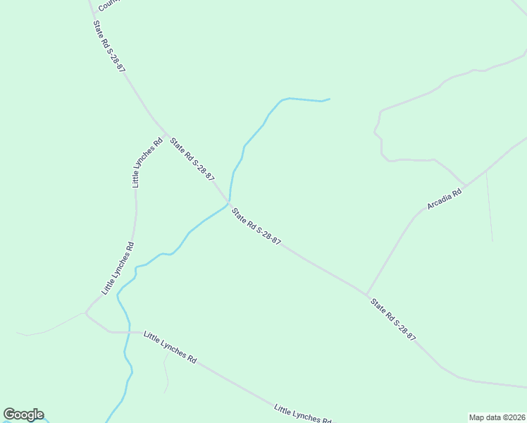 map of restaurants, bars, coffee shops, grocery stores, and more near 2802 State Road S-28-87 in Bethune