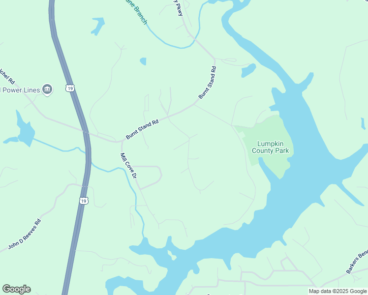 map of restaurants, bars, coffee shops, grocery stores, and more near 35 Kitchen Way West in Dahlonega