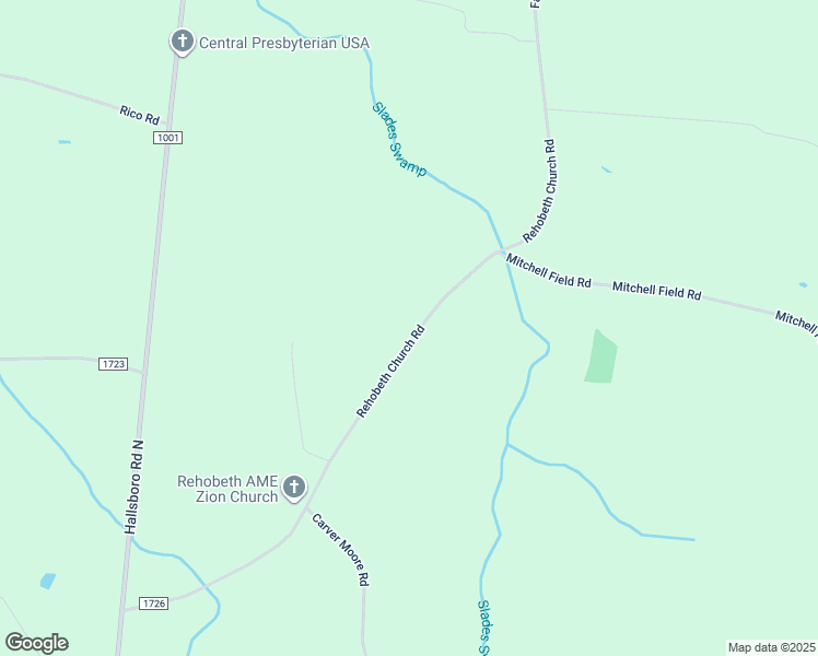 map of restaurants, bars, coffee shops, grocery stores, and more near 953 Rehobeth Church Road in Clarkton
