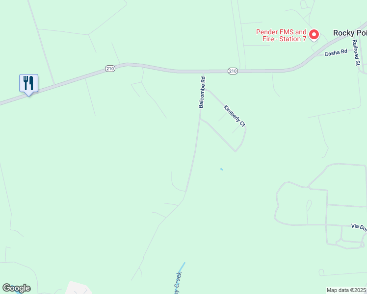 map of restaurants, bars, coffee shops, grocery stores, and more near 400 Balcombe Road in Rocky Point