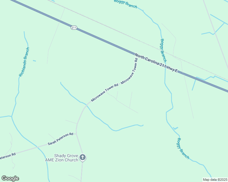 map of restaurants, bars, coffee shops, grocery stores, and more near 281 Microwave Tower Road in Council