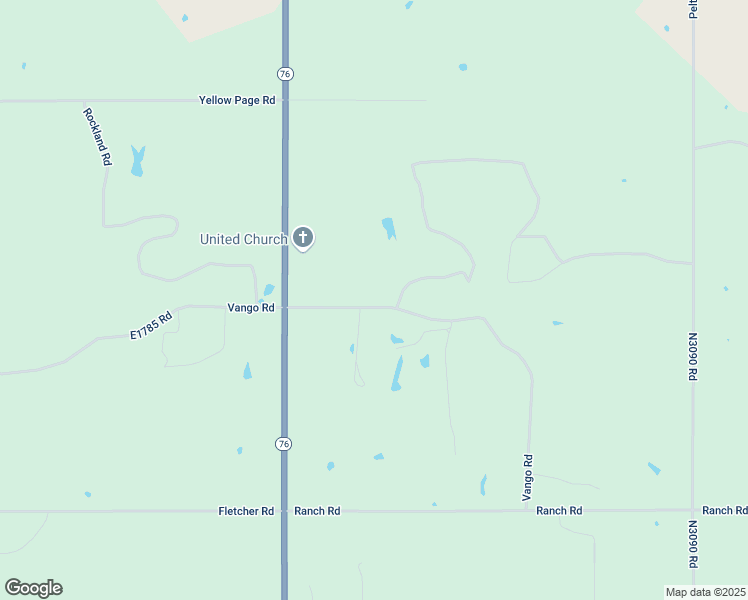 map of restaurants, bars, coffee shops, grocery stores, and more near 792 Vango Road in Ratliff City