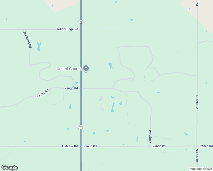 map of restaurants, bars, coffee shops, grocery stores, and more near 792 Vango Road in Ratliff City