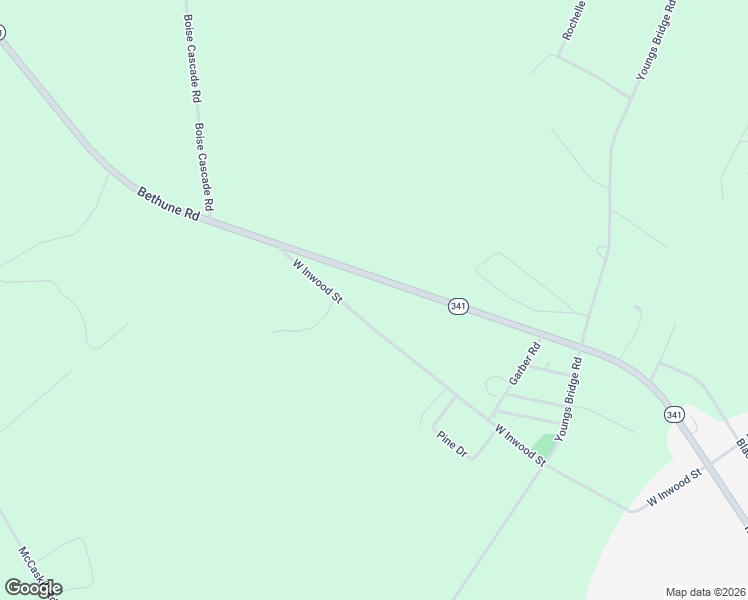 map of restaurants, bars, coffee shops, grocery stores, and more near 2953 Bethune Road in Bethune