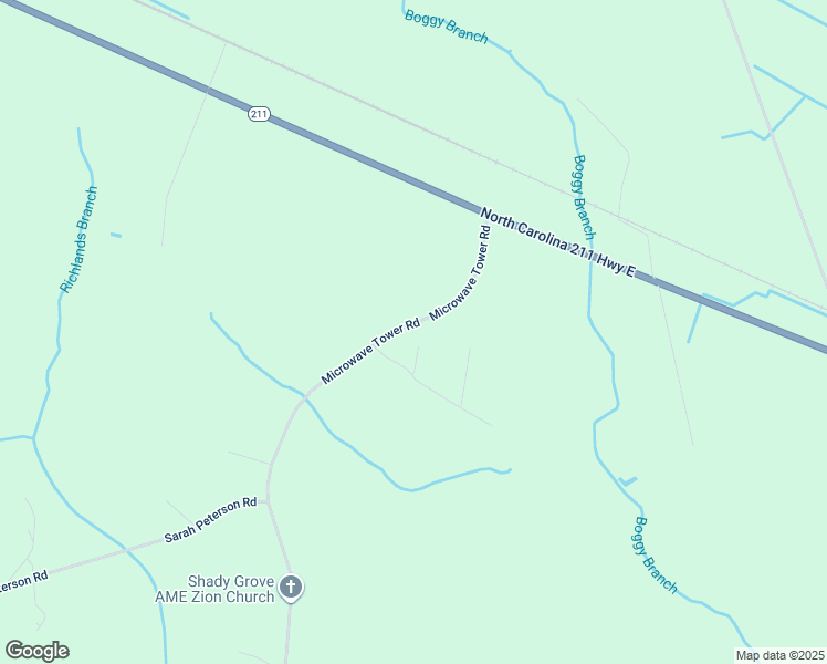 map of restaurants, bars, coffee shops, grocery stores, and more near 281 Microwave Tower Road in Council
