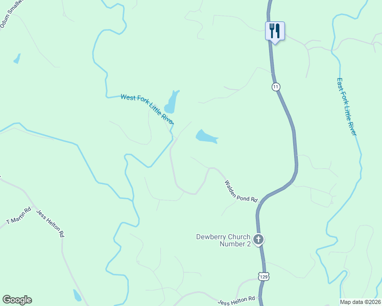 map of restaurants, bars, coffee shops, grocery stores, and more near 6034 Fair Haven Hill Road in Gainesville