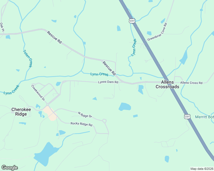 map of restaurants, bars, coffee shops, grocery stores, and more near 145 Lynns Dam Road in Union Grove
