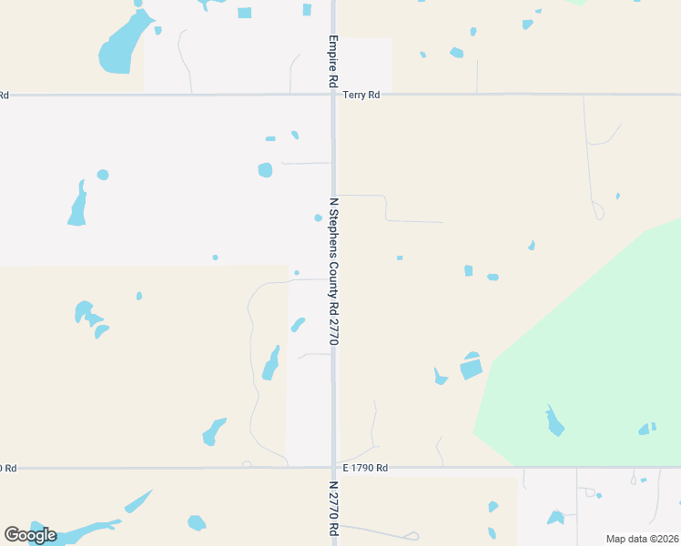 map of restaurants, bars, coffee shops, grocery stores, and more near 178480 North 2770 Road in Comanche