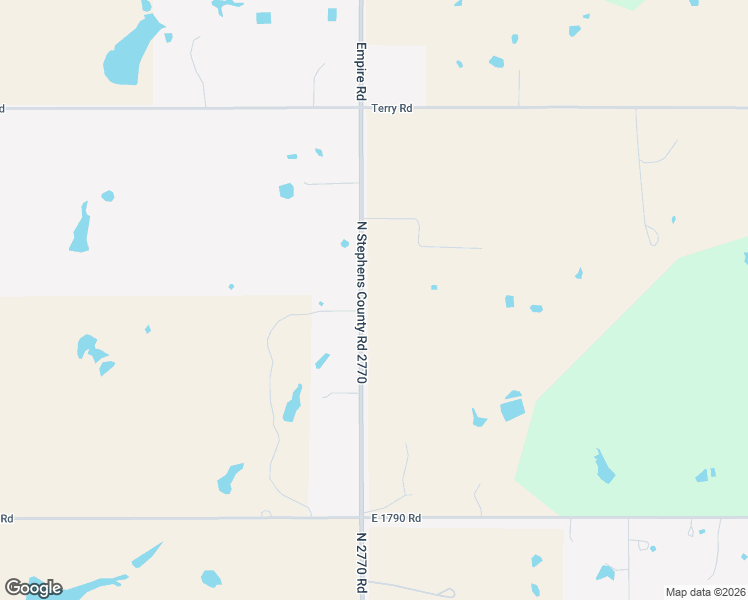 map of restaurants, bars, coffee shops, grocery stores, and more near 178480 North 2770 Road in Comanche