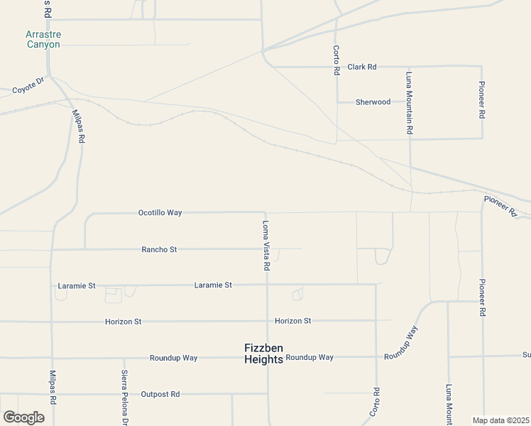map of restaurants, bars, coffee shops, grocery stores, and more near Loma Vista Road in San Bernardino County