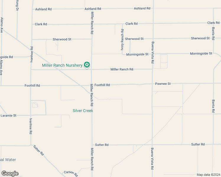 map of restaurants, bars, coffee shops, grocery stores, and more near Foothill Road in Lucerne Valley