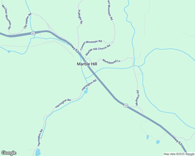 map of restaurants, bars, coffee shops, grocery stores, and more near 0 Harrington Road in Ball Ground