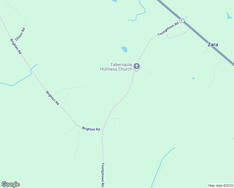 map of restaurants, bars, coffee shops, grocery stores, and more near 800 Youngstown Road in Riegelwood