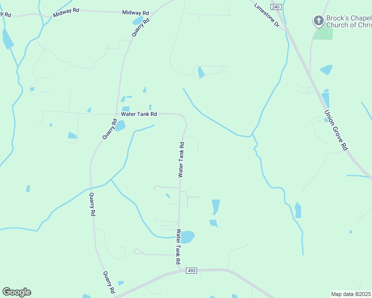 map of restaurants, bars, coffee shops, grocery stores, and more near 20 Grover Drive in Union Grove