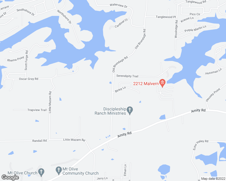 map of restaurants, bars, coffee shops, grocery stores, and more near 354 Old Brundage Road in Garland County