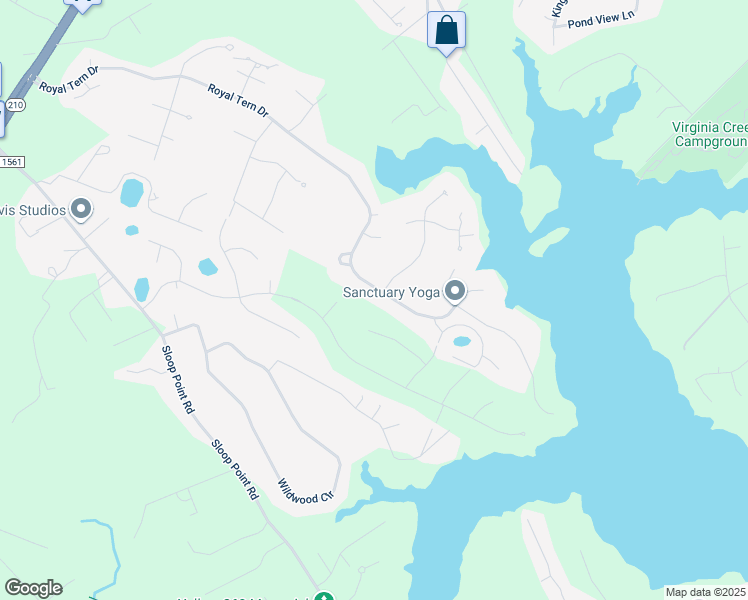 map of restaurants, bars, coffee shops, grocery stores, and more near 1198 Royal Tern Drive in Hampstead