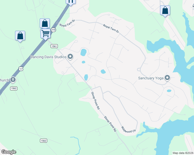 map of restaurants, bars, coffee shops, grocery stores, and more near 150 Crown Pointe Drive in Hampstead