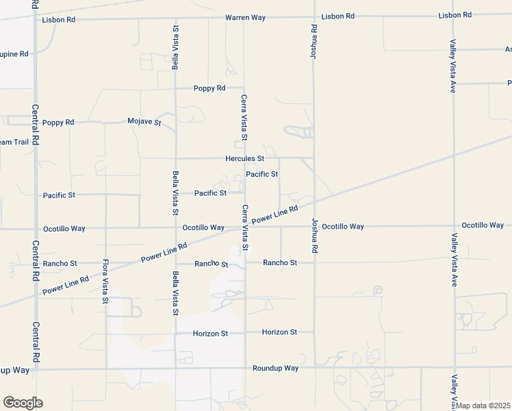 map of restaurants, bars, coffee shops, grocery stores, and more near 9783 Cerra Vista Street in Apple Valley