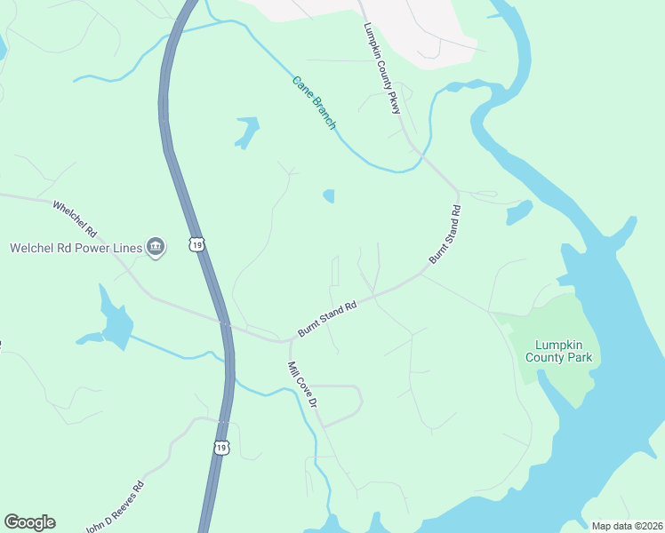 map of restaurants, bars, coffee shops, grocery stores, and more near 1450 Lumpkin County Parkway in Dahlonega