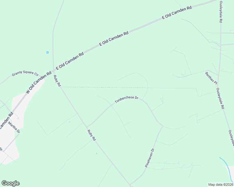 map of restaurants, bars, coffee shops, grocery stores, and more near 210 Timberchase Drive in Hartsville