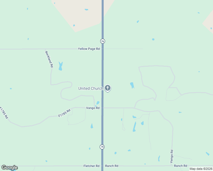 map of restaurants, bars, coffee shops, grocery stores, and more near 25160 State Highway 7 in Ratliff City
