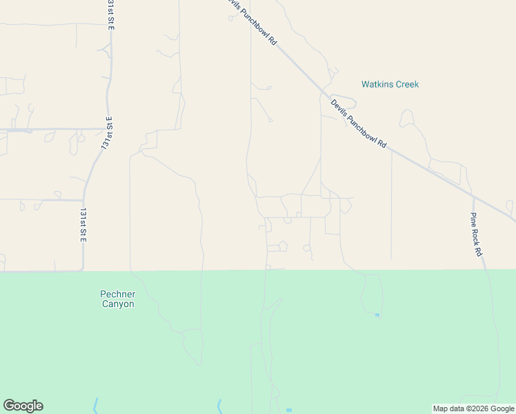 map of restaurants, bars, coffee shops, grocery stores, and more near Cruthers Creek Road in Los Angeles County